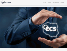 Tablet Screenshot of ecspolska.pl